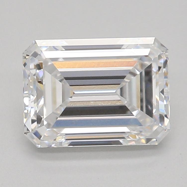 1.03 Carat Emerald Shape Lab Grown Diamond D Color VVS2 Clarity Excellent/Ideal Cut