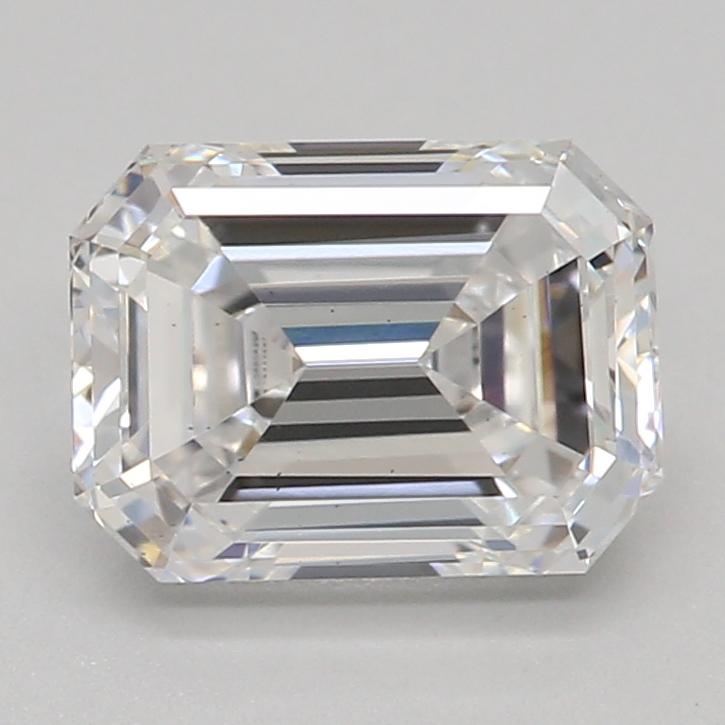 1.00 Carat Emerald Shape Lab Grown Diamond D Color VS1 Clarity Excellent/Ideal Cut