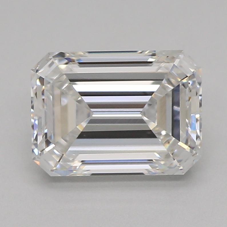 1.05 Carat Emerald Shape Lab Grown Diamond E Color VVS2 Clarity Excellent/Ideal Cut