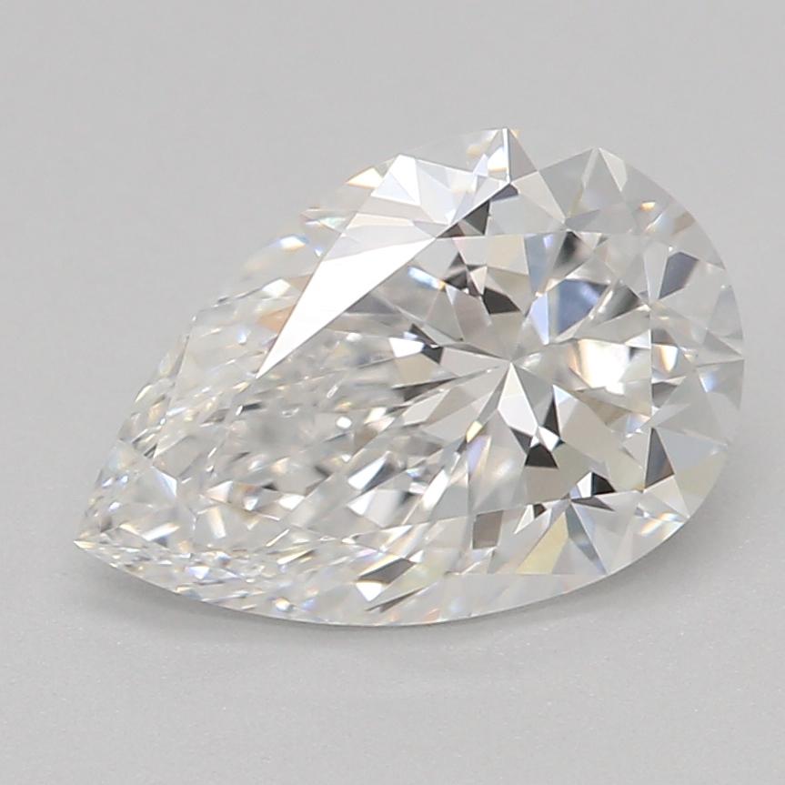 1.06 Carat Pear Shape Lab Grown Diamond D Color VVS2 Clarity Excellent/Ideal Cut