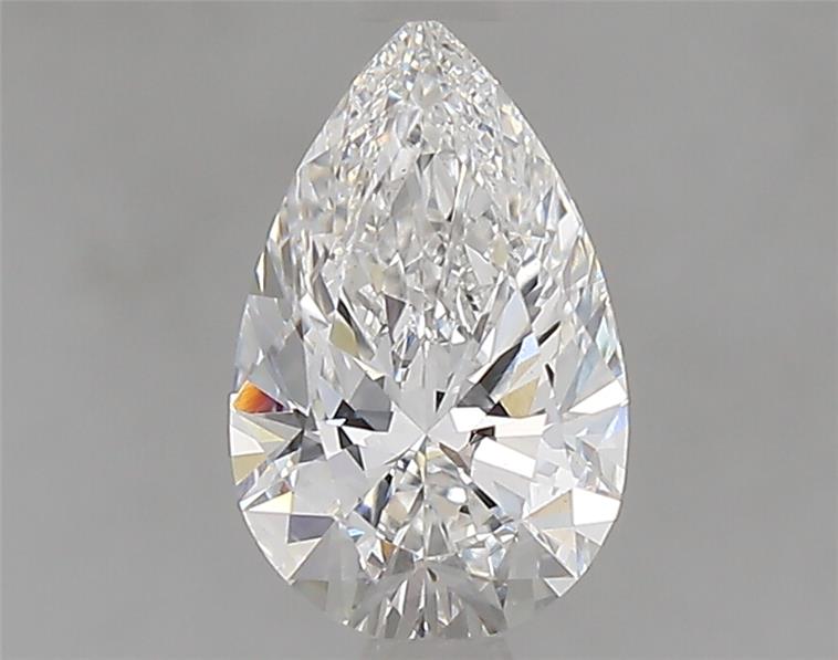 1.04 Carat Pear Shape Lab Grown Diamond D Color VS1 Clarity 