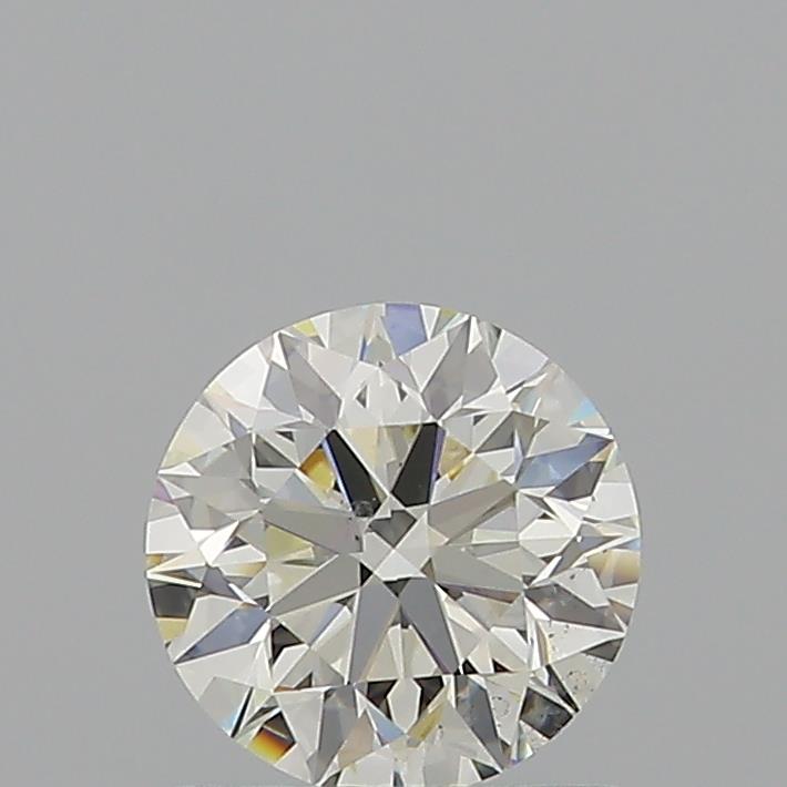 0.96 Carat Round Shape Earth Grown Diamond K Color SI1 Clarity Excellent/Ideal Cut