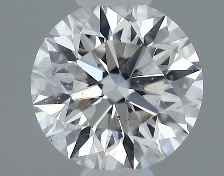 0.18 Carat Round Shape Earth Grown Diamond F Color SI2 Clarity Excellent/Ideal Cut