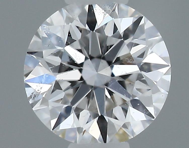 0.19 Carat Round Shape Earth Grown Diamond D Color SI2 Clarity Excellent/Ideal Cut