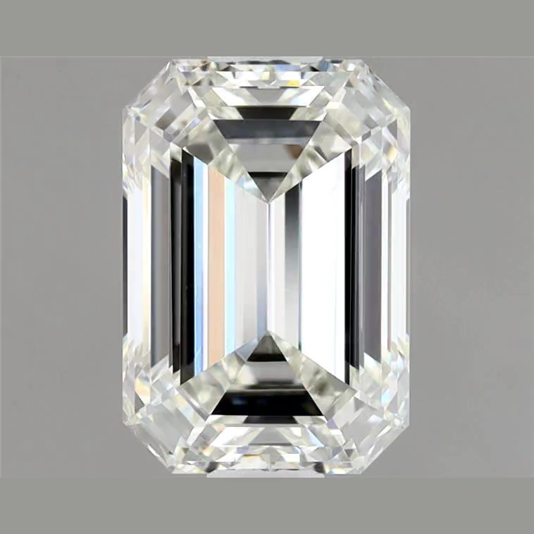 1.20 Carat Emerald Shape Earth Grown Diamond J Color VVS2 Clarity 