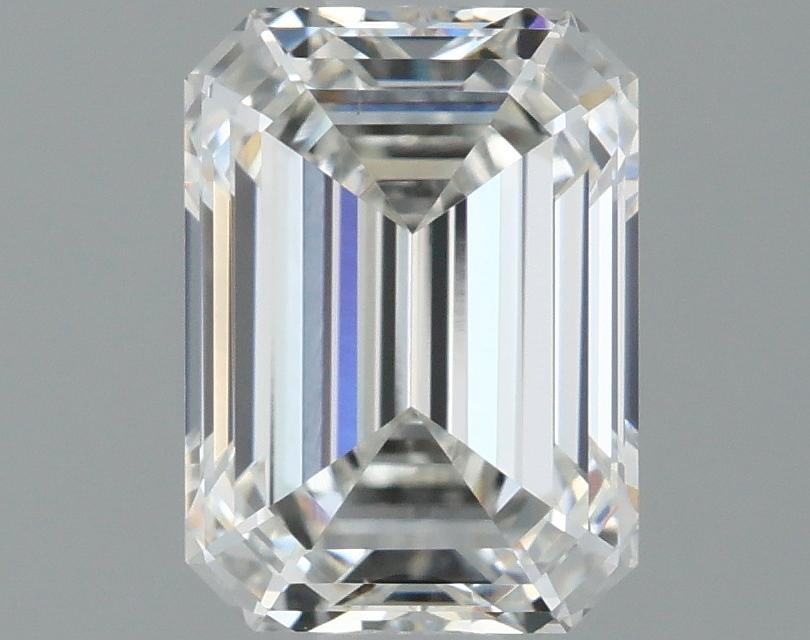 1.42 Carat Emerald Shape Lab Grown Diamond F Color VS1 Clarity 