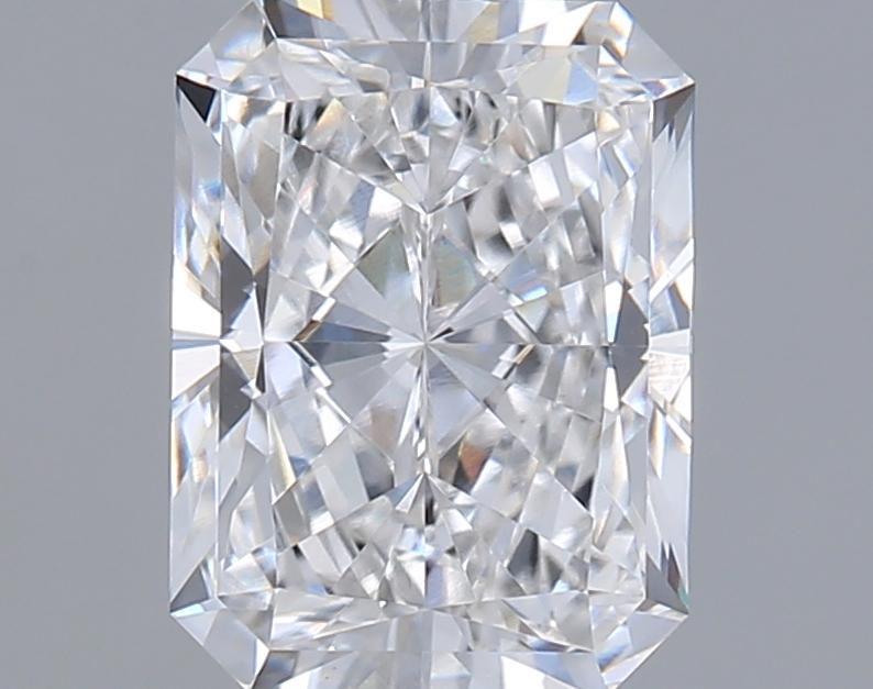 1.56 Carat Radiant Shape Lab Grown Diamond E Color VVS2 Clarity 