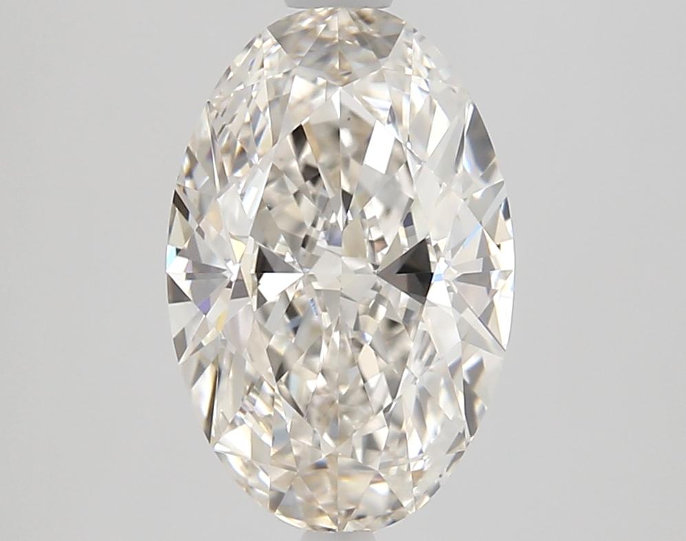 1.51 Carat Oval Shape Earth Grown Diamond H Color VS1 Clarity 