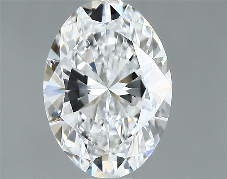 0.81 Carat Oval Shape Earth Grown Diamond E Color VS2 Clarity 