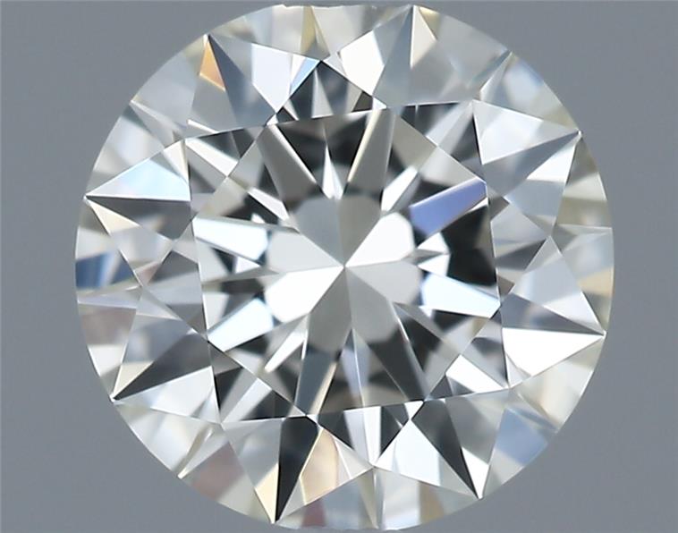 0.53 Carat Round Shape Earth Grown Diamond I Color IF Clarity Excellent/Ideal Cut