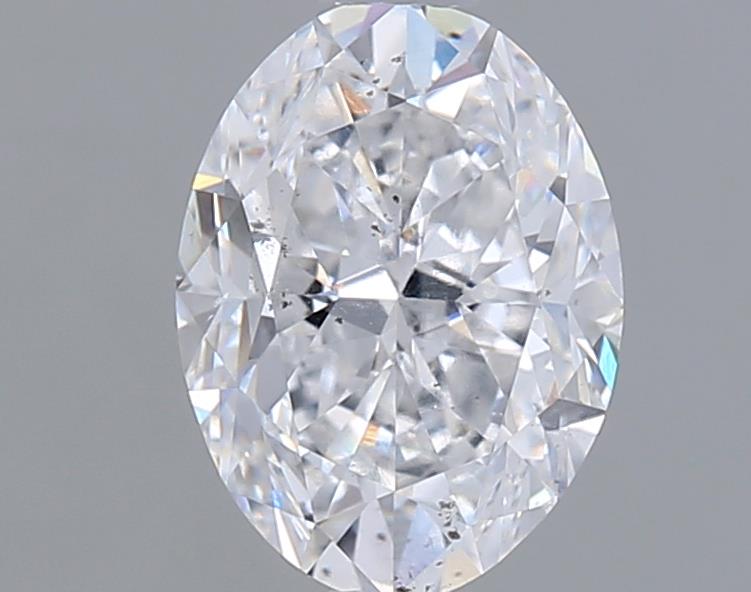 1.01 Carat Oval Shape Earth Grown Diamond D Color SI2 Clarity 