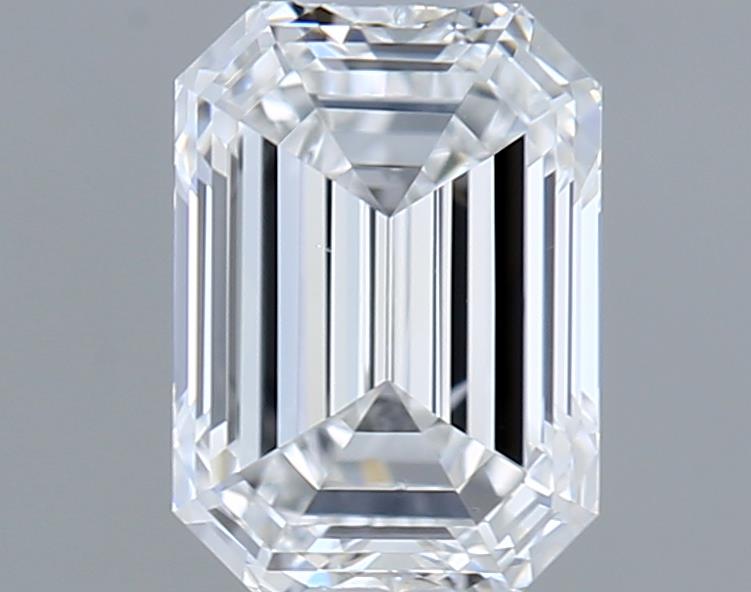 0.70 Carat Emerald Shape Earth Grown Diamond D Color VS1 Clarity 