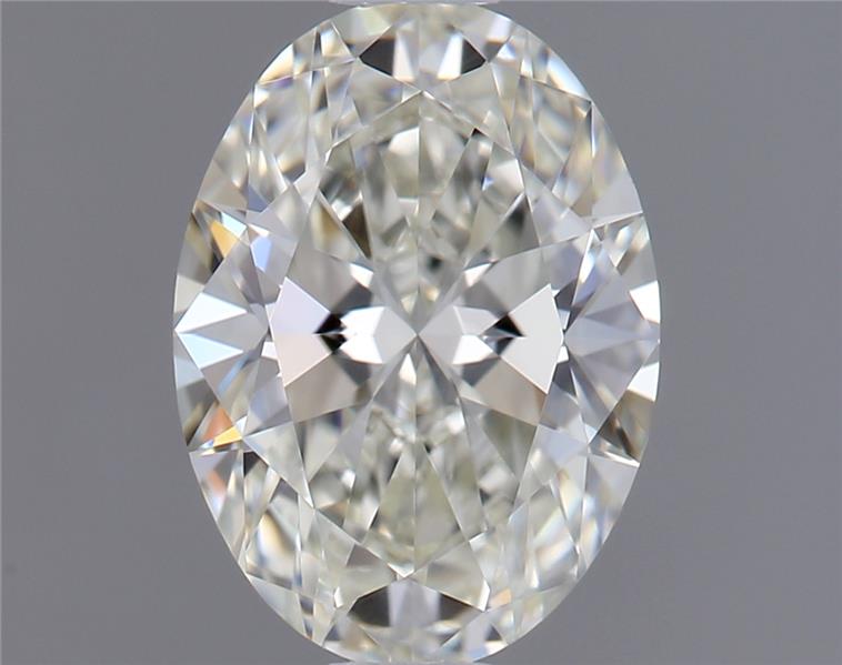0.70 Carat Oval Shape Earth Grown Diamond J Color VS1 Clarity 