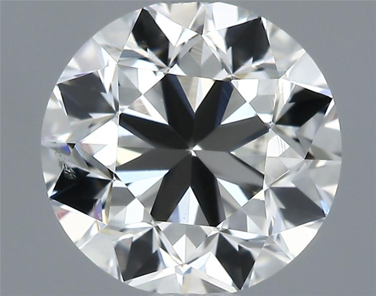 0.70 Carat Round Shape Earth Grown Diamond L Color SI1 Clarity Good Cut
