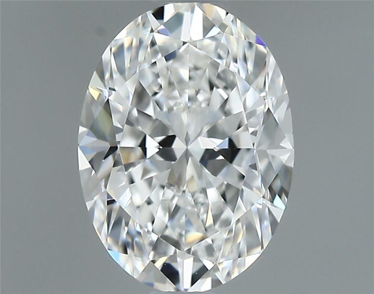 0.90 Carat Oval Shape Earth Grown Diamond E Color VVS1 Clarity 