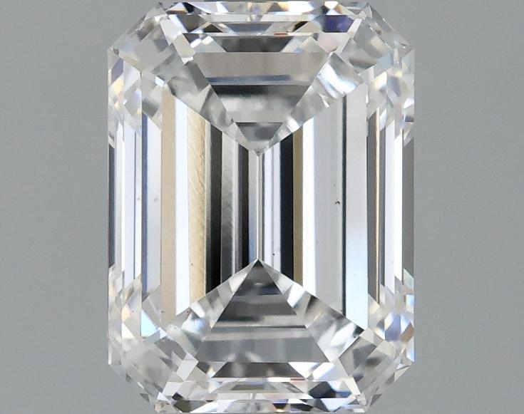 1.48 Carat Emerald Shape Lab Grown Diamond D Color VS1 Clarity 
