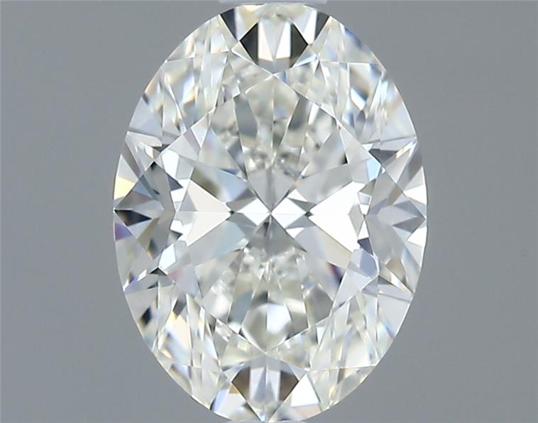 0.90 Carat Oval Shape Earth Grown Diamond I Color IF Clarity 