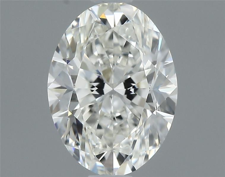 0.70 Carat Oval Shape Earth Grown Diamond H Color VVS2 Clarity 