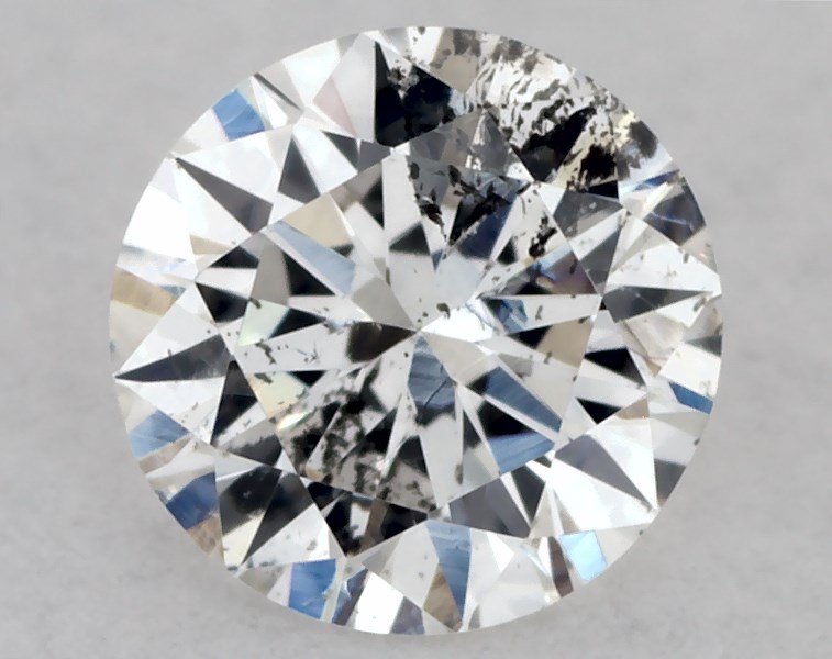 0.20 Carat Round Shape Earth Grown Diamond F Color I1 Clarity Very Good Cut