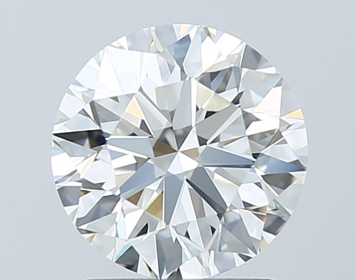 1.50 Carat Round Shape Earth Grown Diamond G Color VVS2 Clarity Excellent/Ideal Cut
