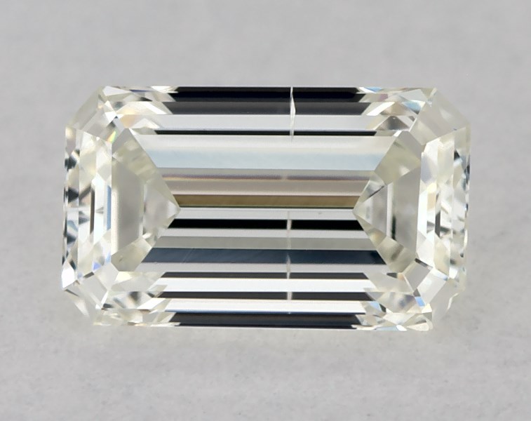 0.25 Carat Emerald Shape Earth Grown Diamond H Color I1 Clarity 