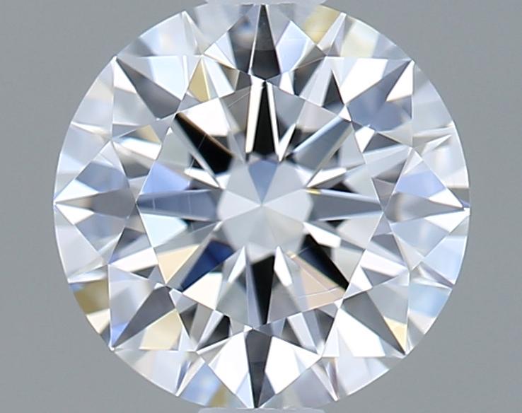 1.03 Carat Round Shape Lab Grown Diamond D Color VVS2 Clarity Excellent/Ideal Cut