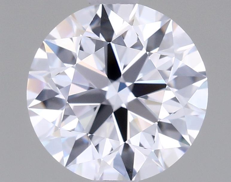1.04 Carat Round Shape Lab Grown Diamond D Color VVS2 Clarity Excellent/Ideal Cut