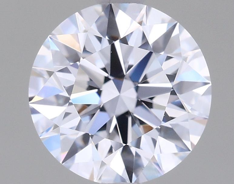 1.03 Carat Round Shape Lab Grown Diamond D Color VVS2 Clarity Excellent/Ideal Cut