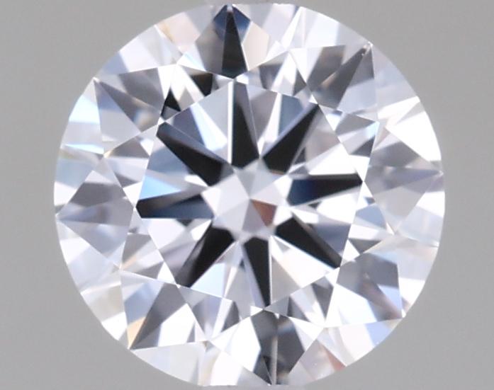 1.04 Carat Round Shape Lab Grown Diamond D Color VVS2 Clarity Excellent/Ideal Cut