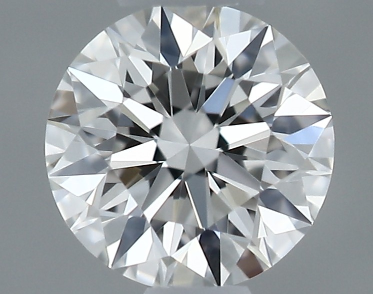 0.19 Carat Round Shape Earth Grown Diamond F Color VVS2 Clarity Excellent/Ideal Cut
