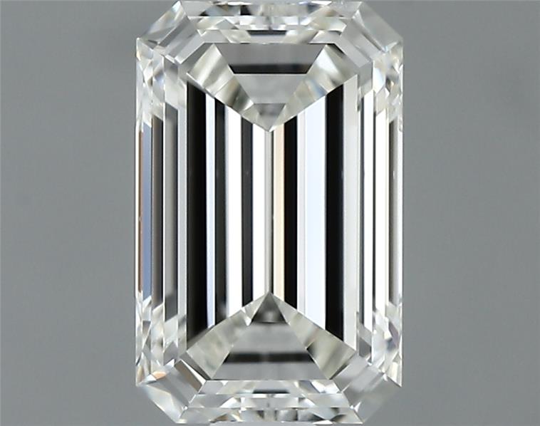 1.01 Carat Emerald Shape Earth Grown Diamond I Color VS1 Clarity 